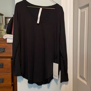 Lululemon up for down time long sleeve